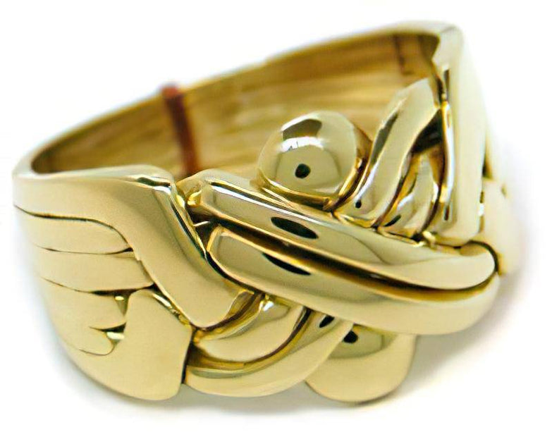 14k deals puzzle ring